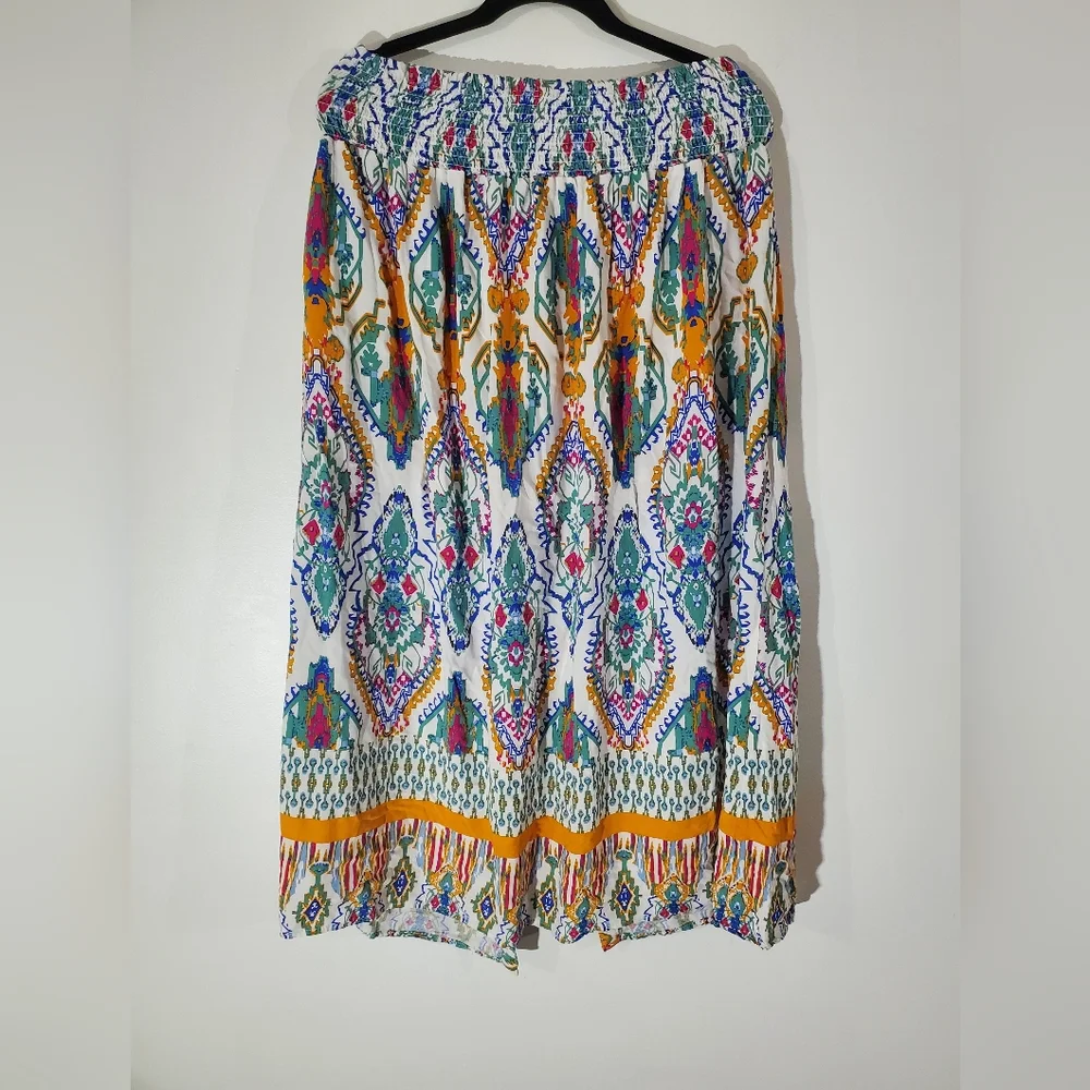 Christian Siriano Colorful Midi Skirt - Picture 2 of 9